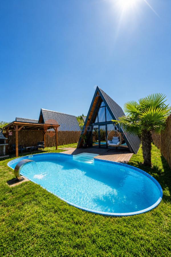  Sapanca Uzunkum 1+1 Havuzlu, 3 Kişilik Bungalov 